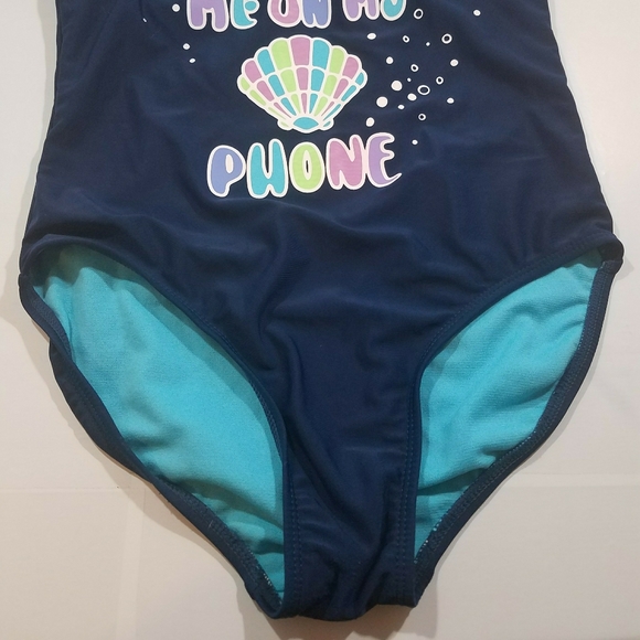 GIRL'S ONE PIECE SWIMSUIT SIZE L (10-12) - Picture 2 of 7